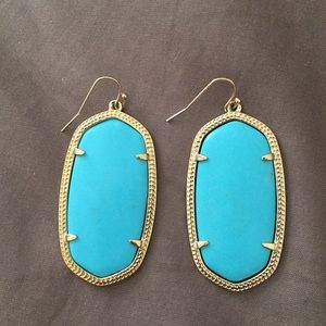 Kendra scott turquoise danielle earrings